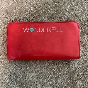 Fossil Wonderful Red Wallet